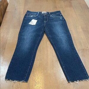 PAIGE Dark Blue Women Jeans